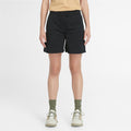 imberland Brookline Utility Cargo Shorts for Women. High-waisted cargo shorts with multiple pockets for a stylish and functional look.  Perfect for everyday wear and outdoor adventures.