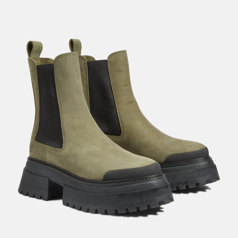 TIMBERLAND SKY CHELSEA BOOT FOR WOMEN IN DARK GREEN