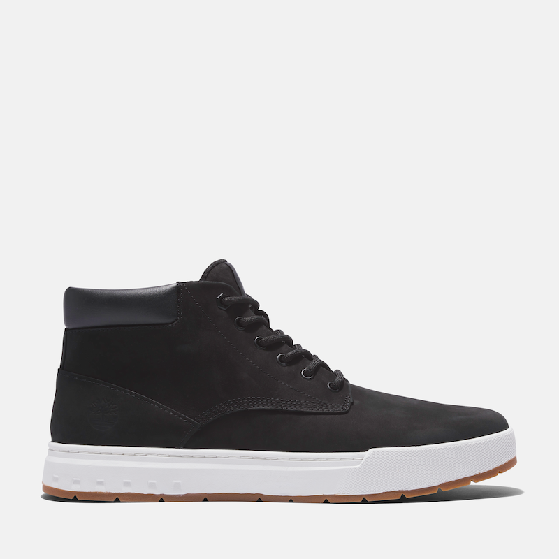 Timberland Maple Grove Leather Chukka For Men In Black