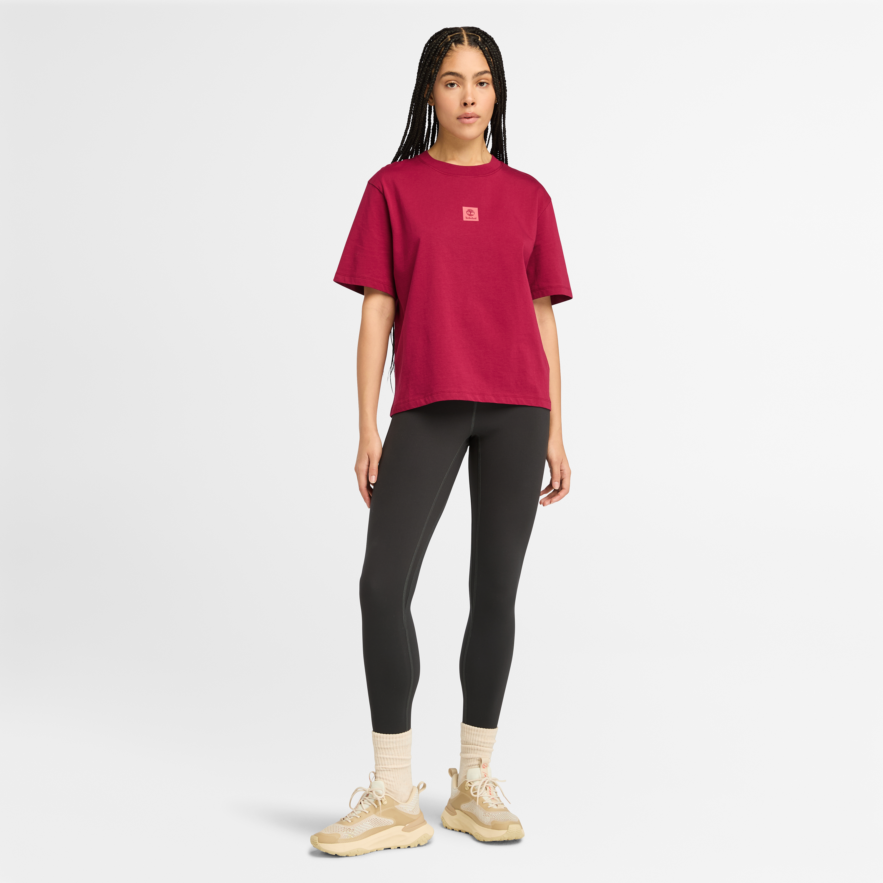 Stack Logo Short Sleeve T-Shirt for Women