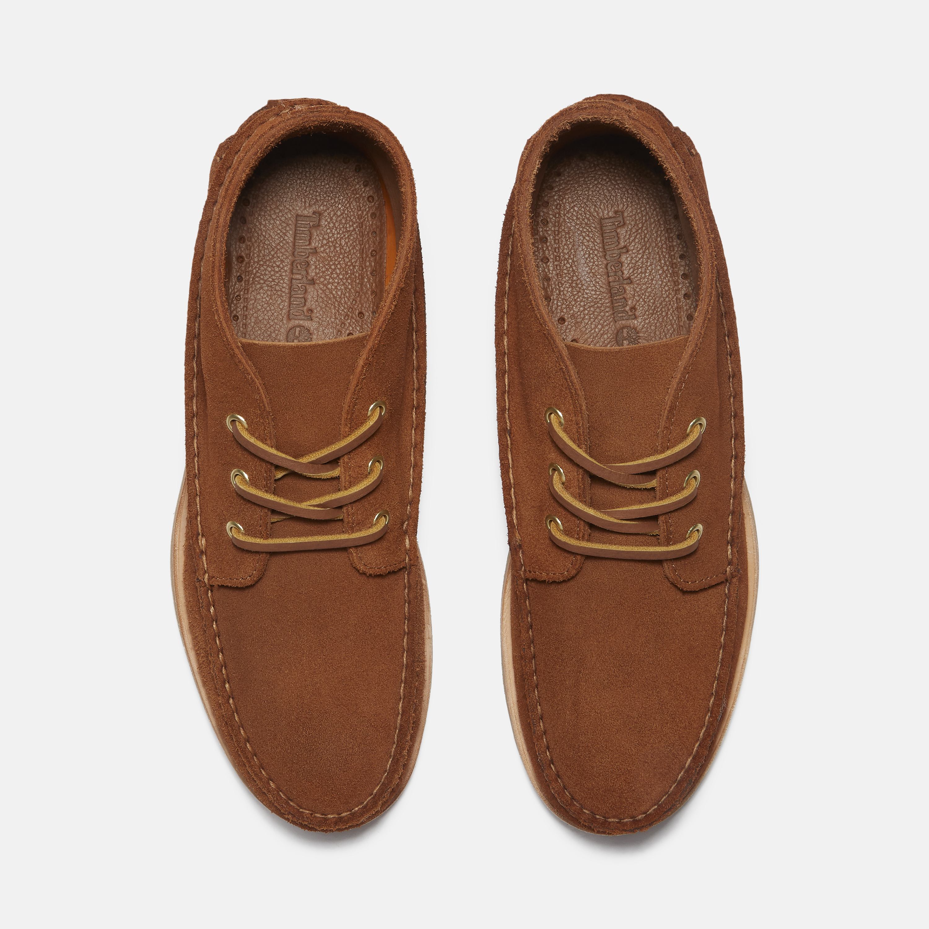 Crafted Boat Mid Lace Up Suede Boot For Men