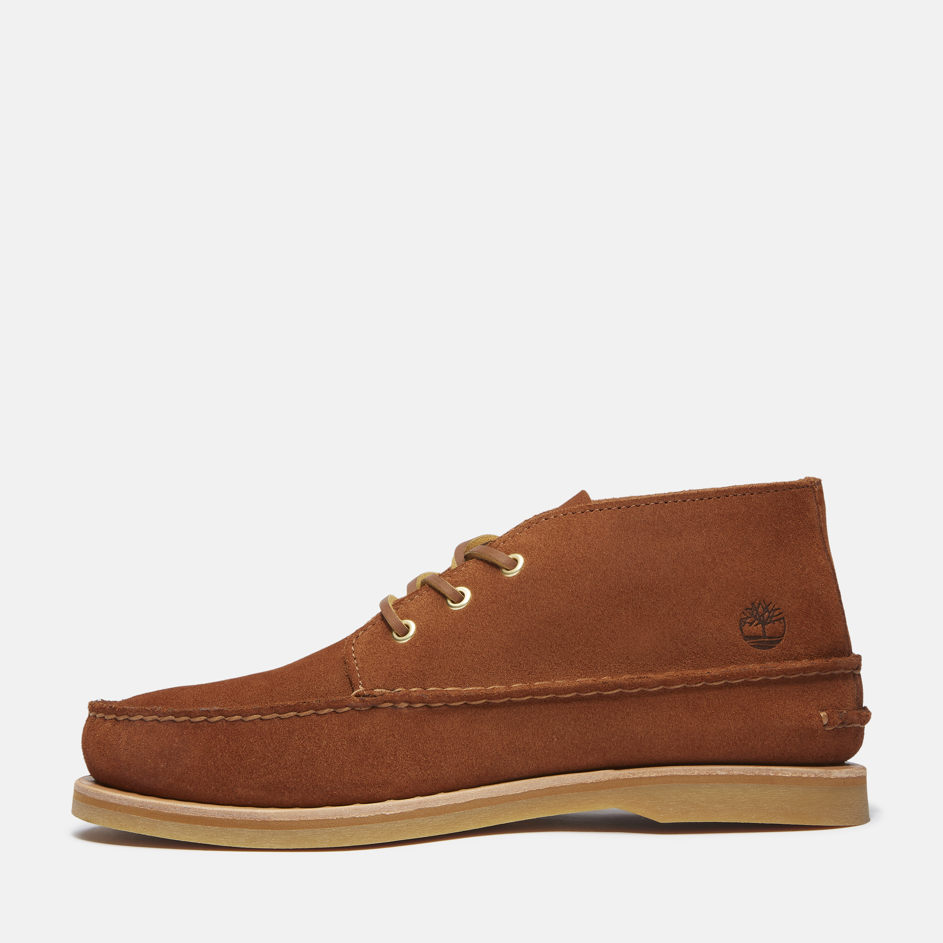 Crafted Boat Mid Lace Up Suede Boot For Men