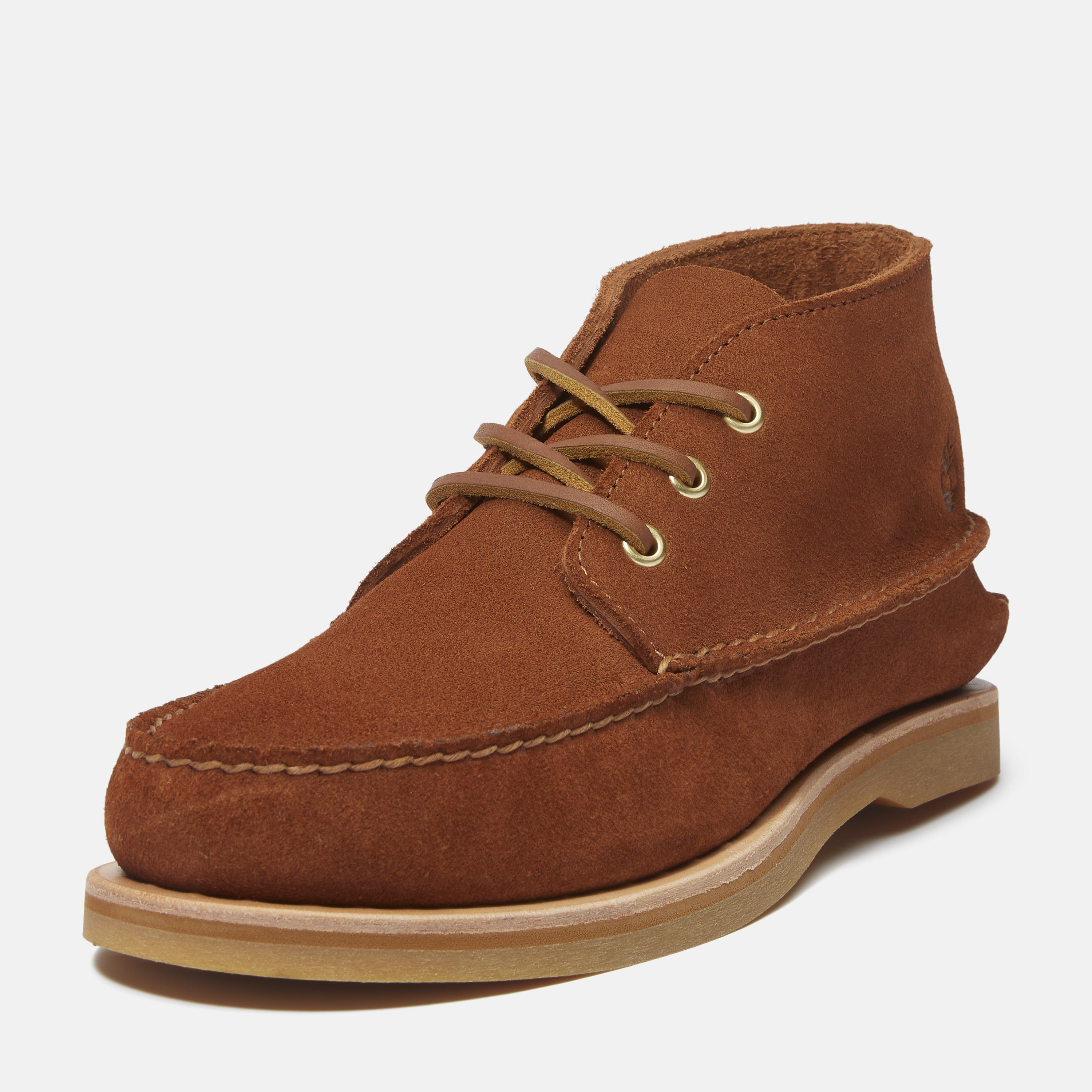 Crafted Boat Mid Lace Up Suede Boot For Men