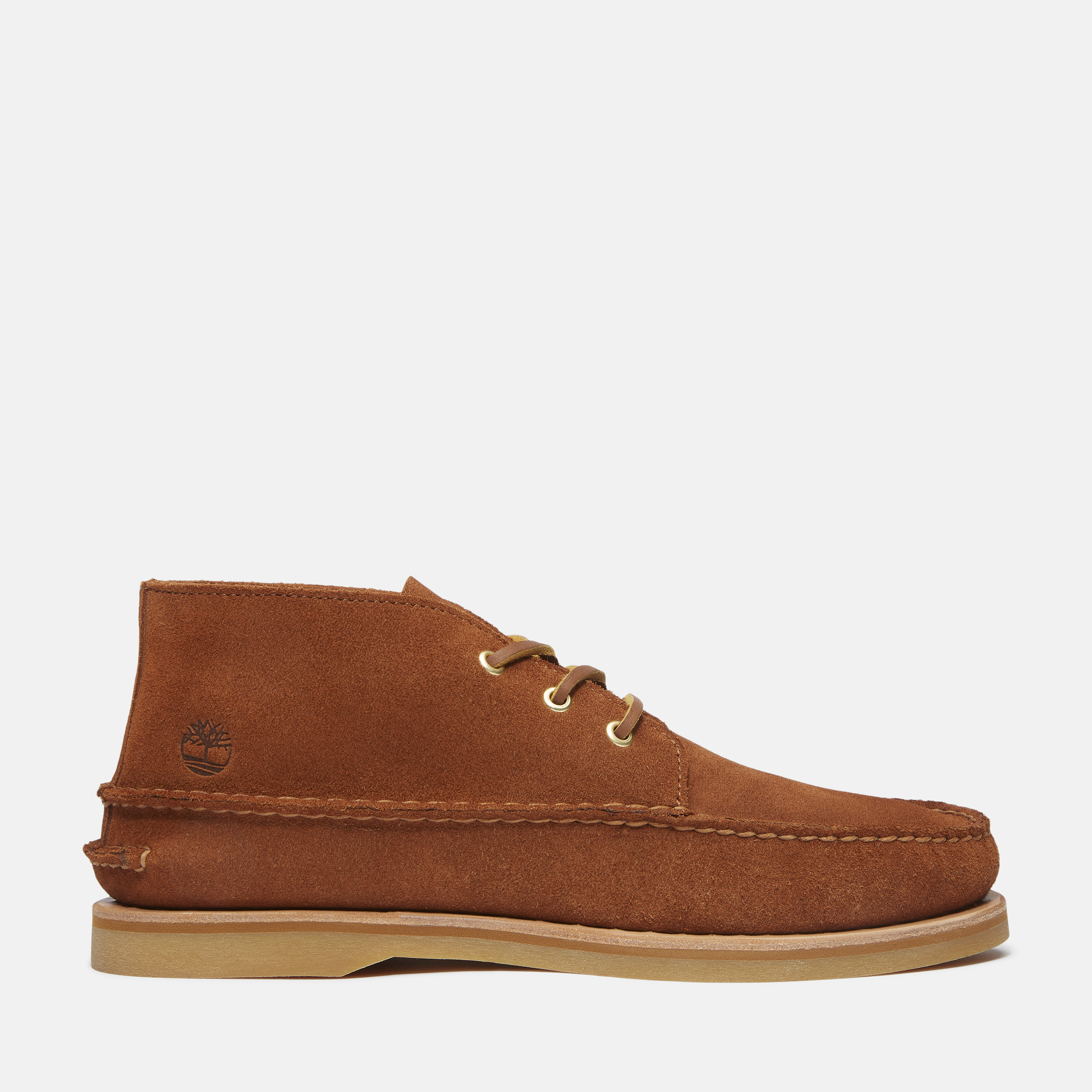 Crafted Boat Mid Lace Up Suede Boot For Men