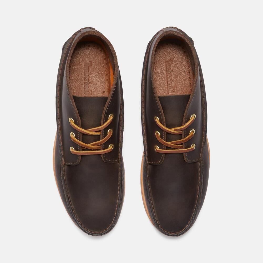 Crafted Boat Mid Lace Up Boot For Men