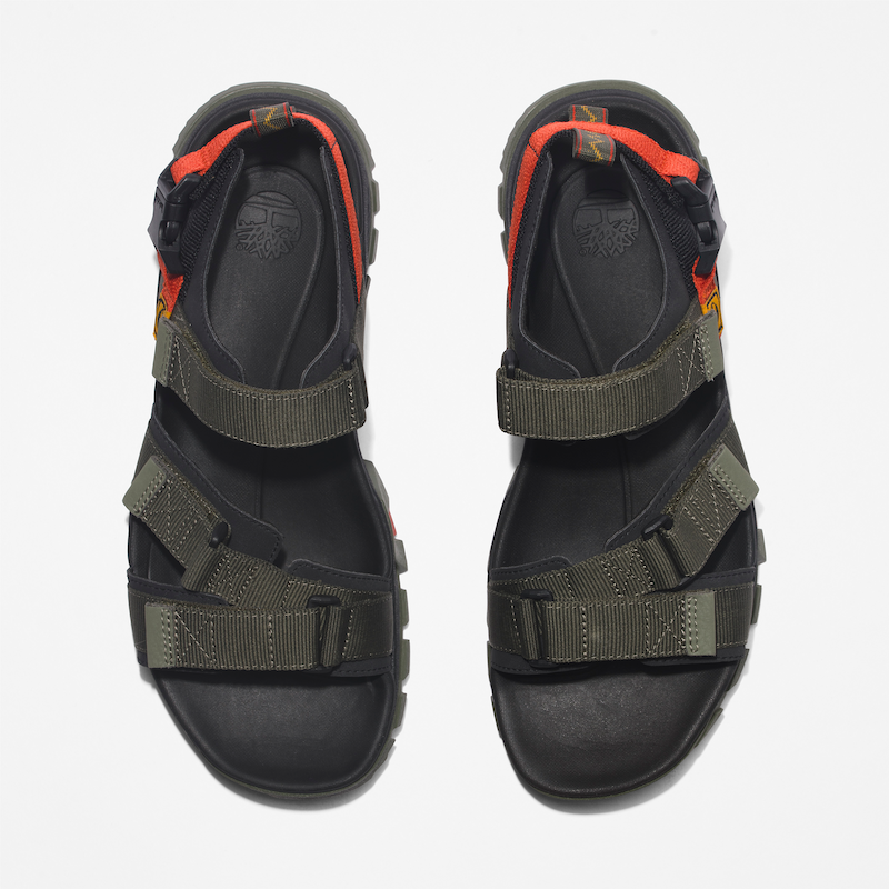 Timberland Garrison Trail Webbing Sandal For Men In Army Green