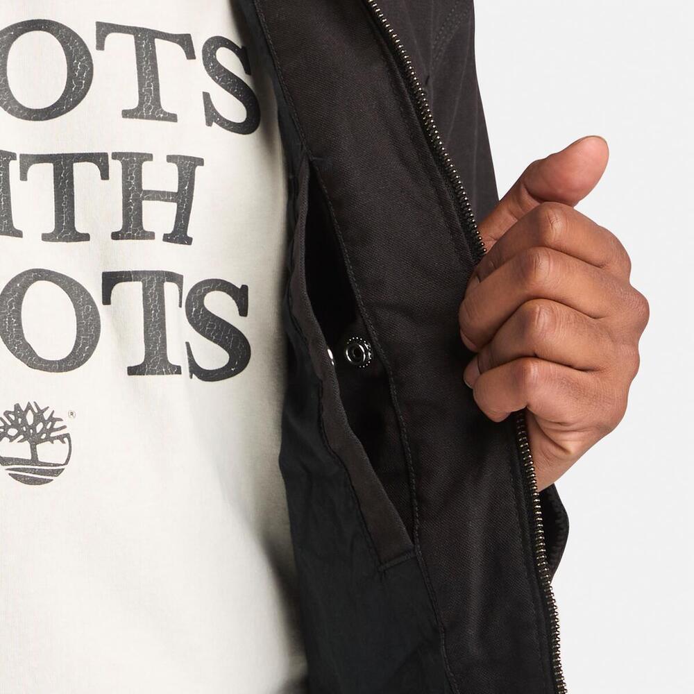 Strafford Washed Canvas Jacket  For Men