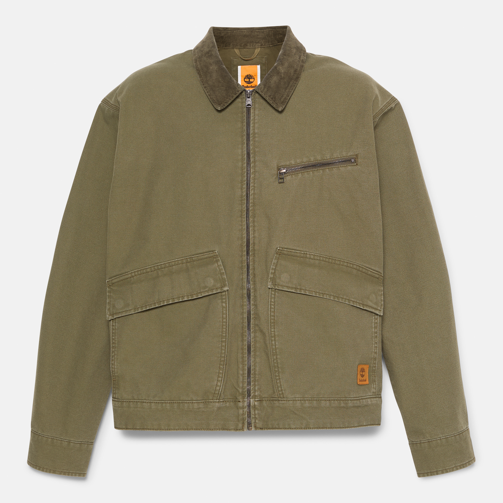 Strafford Washed Canvas Jacket For Men