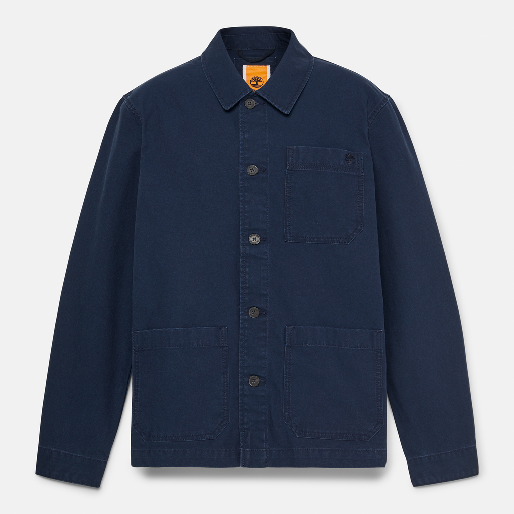 Kempshire Washed Canvas Chore Jacket for Men