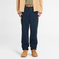 TIMBERLAND BROOKLINE TWILL CARGO TROUSERS FOR MEN IN NAVY