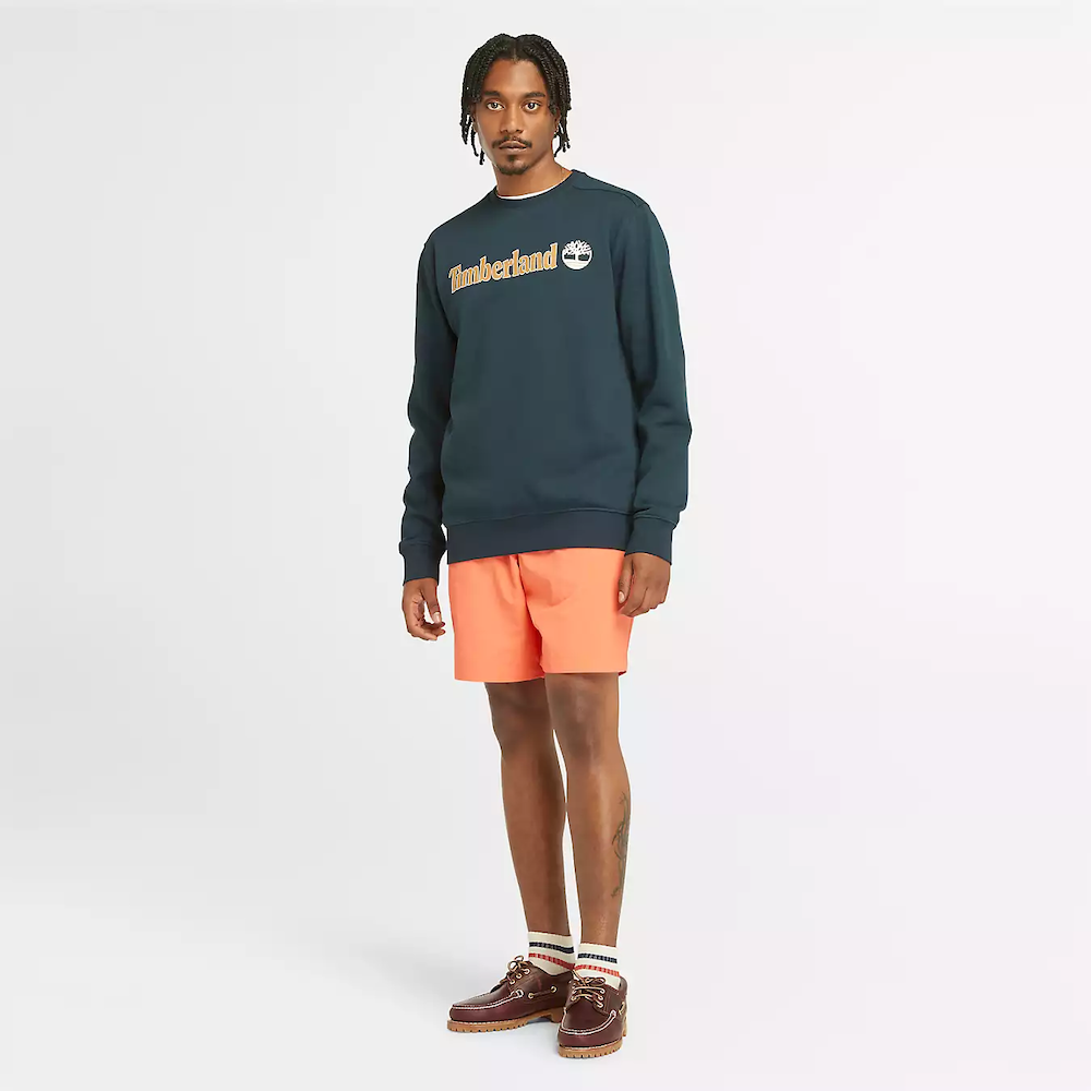 Timberland navy sweatshirt hotsell