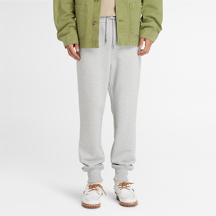 TIMBERLAND EXETER RIVER LOOPBACK SWEATPANTS FOR MEN IN PALE GREY