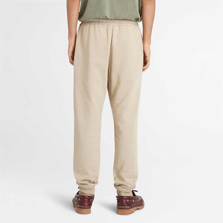 TIMBERLAND EXETER RIVER LOOPBACK SWEATPANTS FOR MEN IN BEIGE