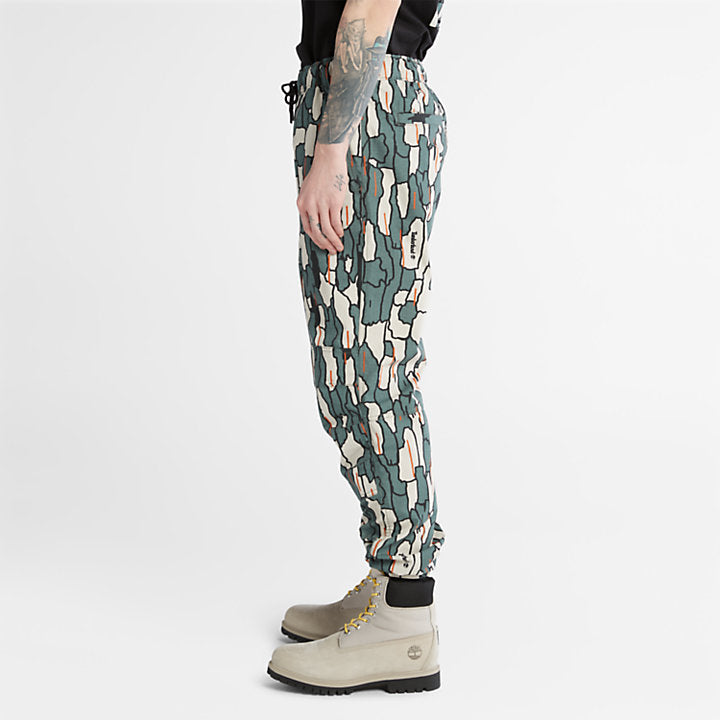 TIMBERLAND WATER-RESISTANT RIPSTOP JOGGERS FOR MEN IN GREEN