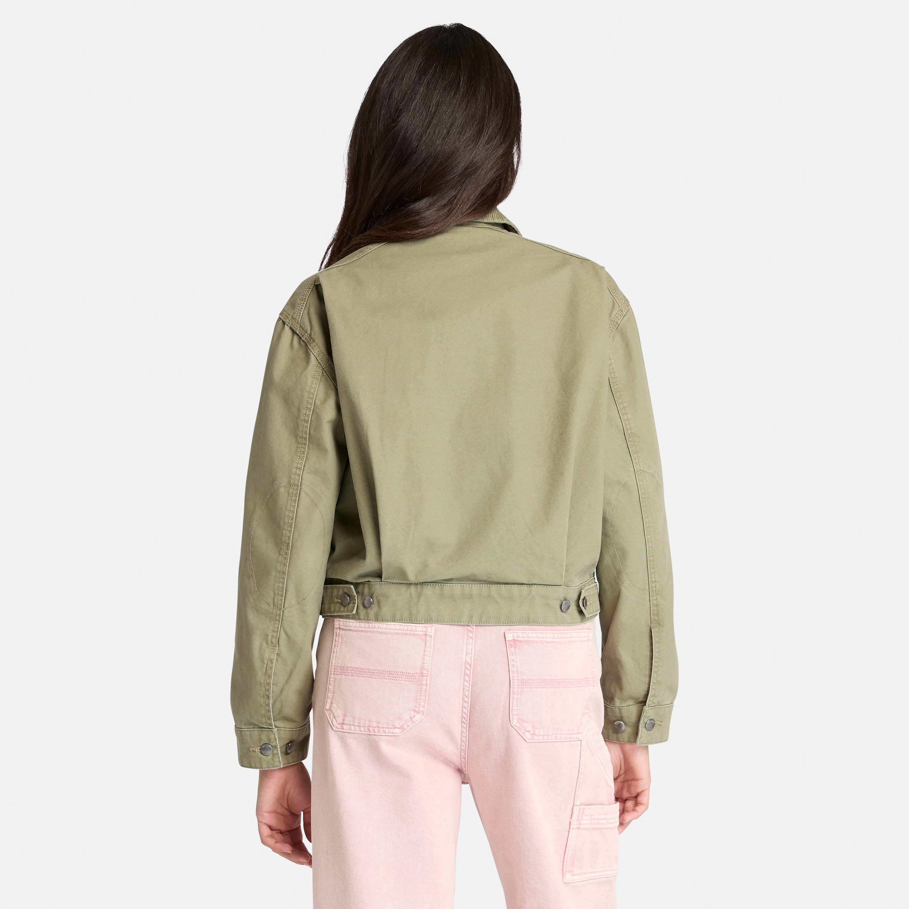 Strafford Bomber Washed Canvas Jacket For Women