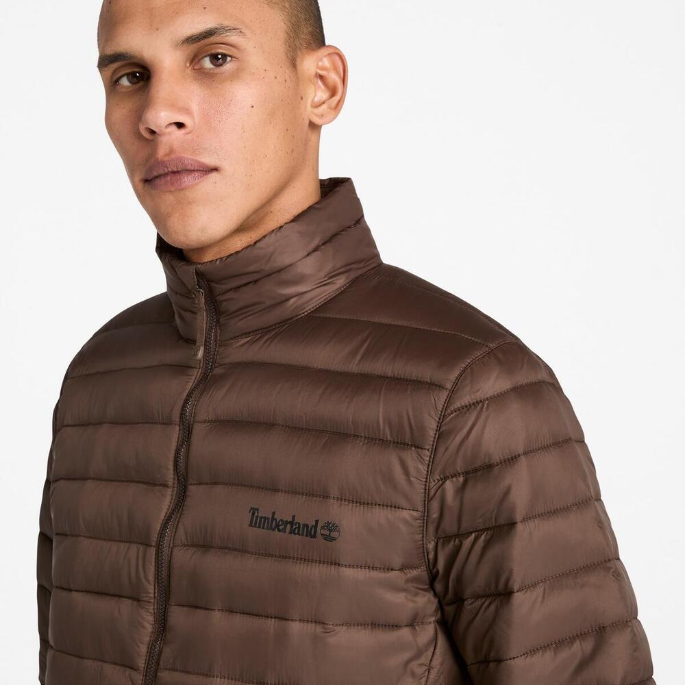 Timberland ブラウン マウンテンパーカー Axis Peak Durable Water Repellent Jacket For Men – Timberland