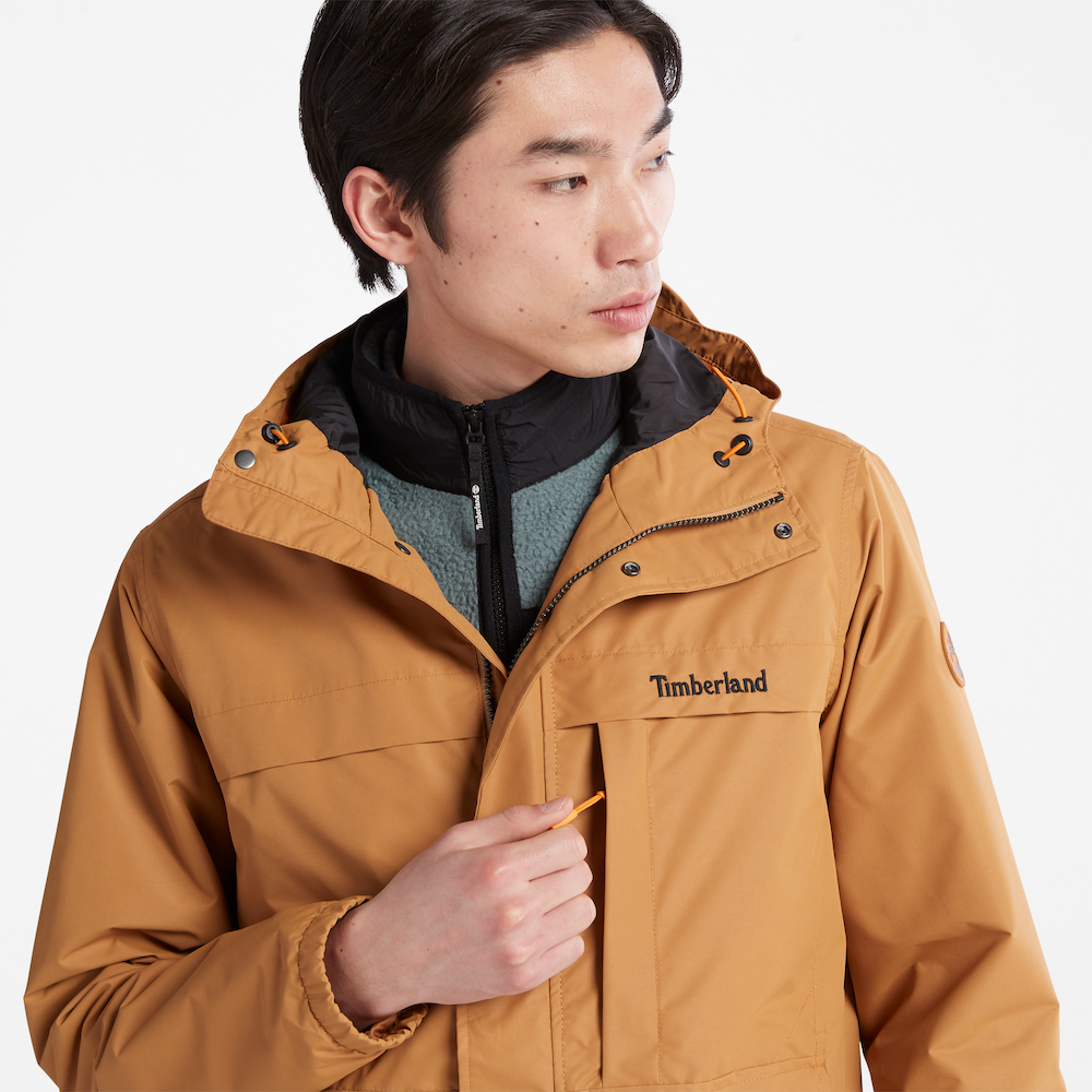 TIMBERLAND BENTON WATER RESISTANT JACKET FOR MEN IN WHEAT