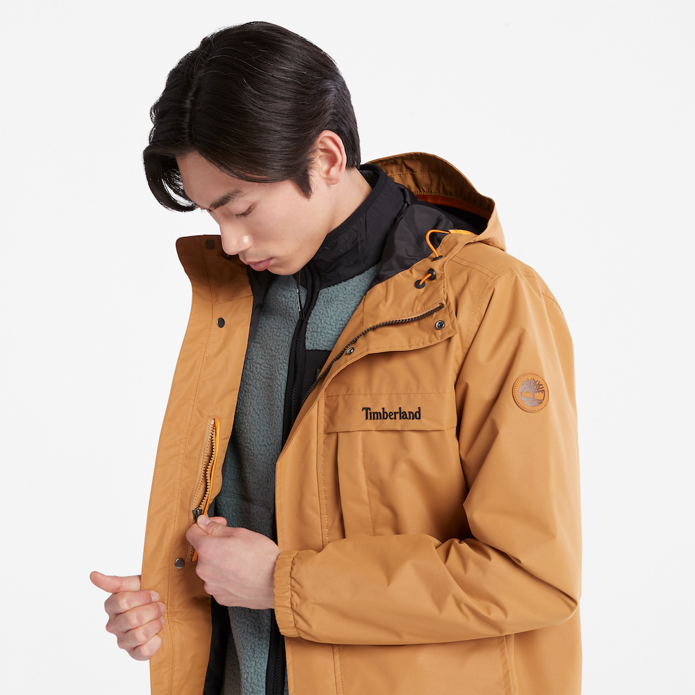TIMBERLAND BENTON WATER RESISTANT JACKET FOR MEN IN WHEAT