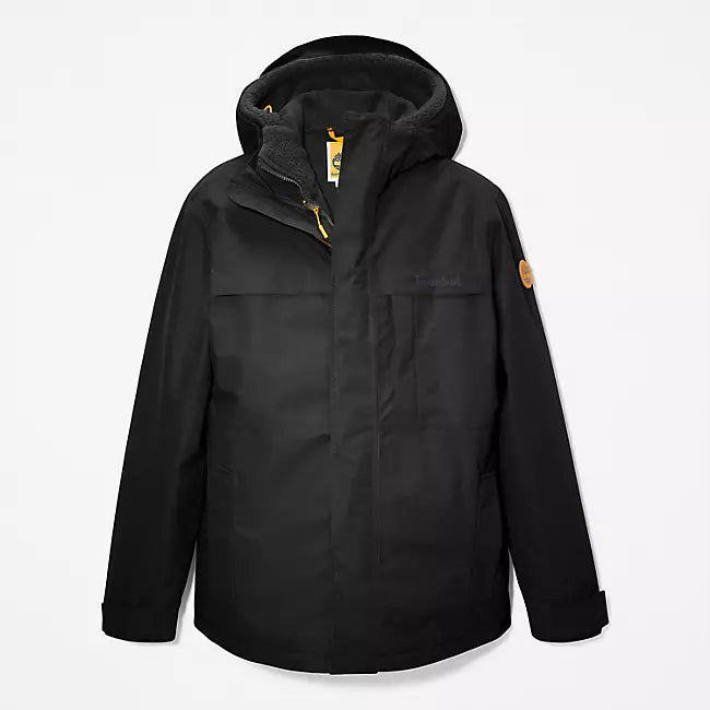 TIMBERLAND BENTON WATERPROOF 3-IN-1 JACKET FOR MEN IN BLACK