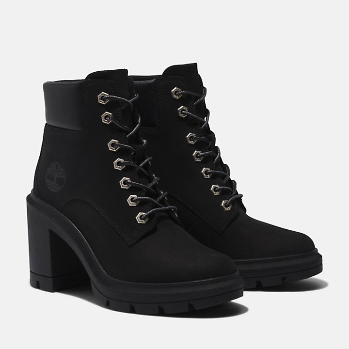 TIMBERLAND ALLINGTON HEIGHT LACE-UP BOOT FOR WOMEN IN BLACK