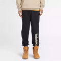  TIMBERLAND KENNEBEC RIVER LINEAR LOGO SWEATPANTS FOR MEN IN BLACK