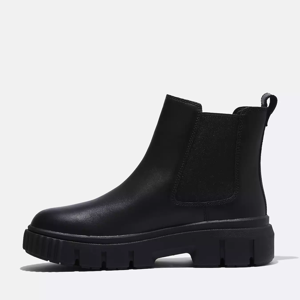 TIMBERLAND GREYFIELD MID CHELSEA BOOT FOR WOMEN IN BLACK