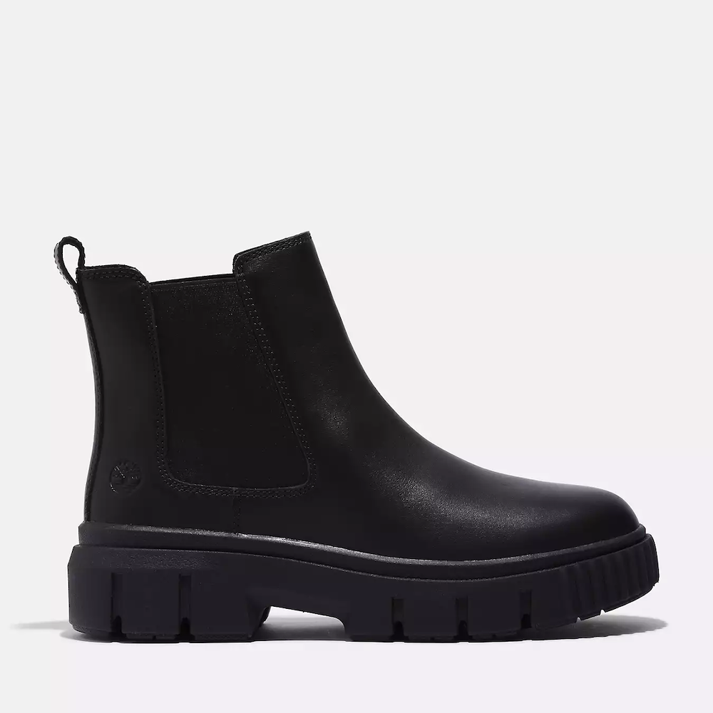 TIMBERLAND GREYFIELD MID CHELSEA BOOT FOR WOMEN IN BLACK