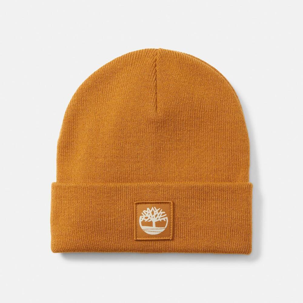 Cuffed Beanie With Tonal Patch