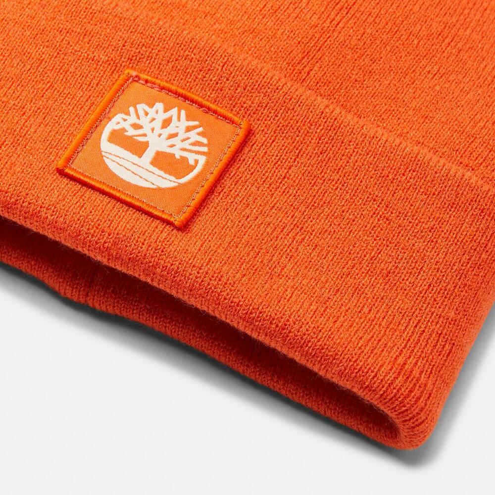 Cuffed Beanie With Tonal Patch