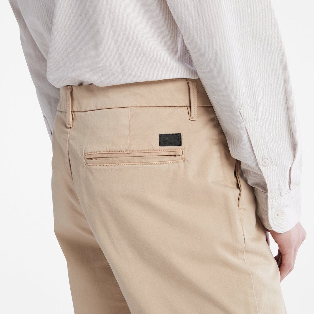 TIMBERLAND OUTDOOR HERITAGE CARGO SHORTS FOR MEN IN BEIGE