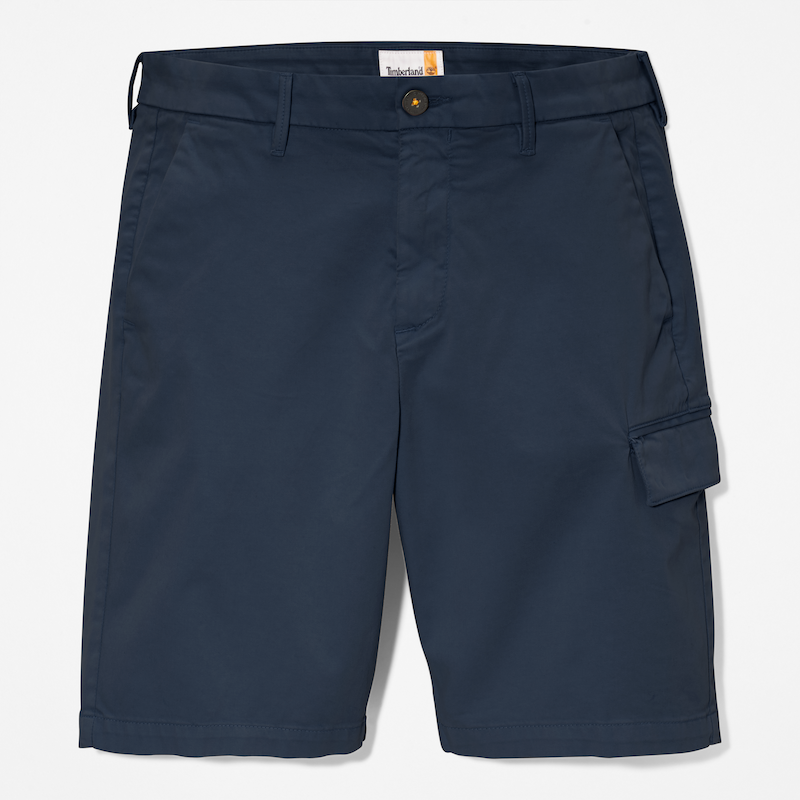 Squam Lake Ultrastretch Cargo Shorts for Men in Navy