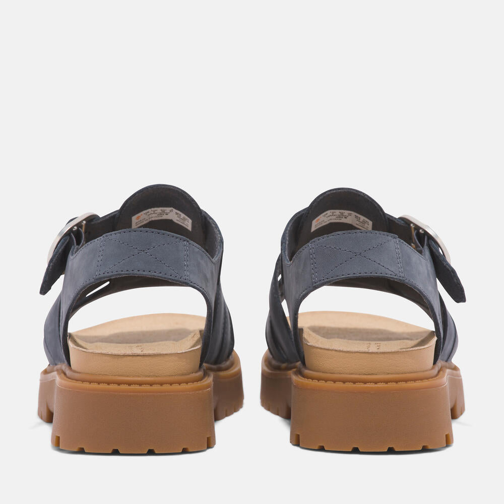 Timberland® Women's Clairemont Way Fisherman Sandal. Leather sandal with adjustable buckle closure, OrthoLite® footbed, and comfortable design.  Perfect for warm weather adventures. 