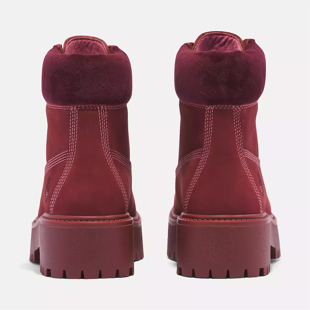 Stone Street 6 Inch Platform Waterproof Boot For Women In Dark Red Timberland South Africa