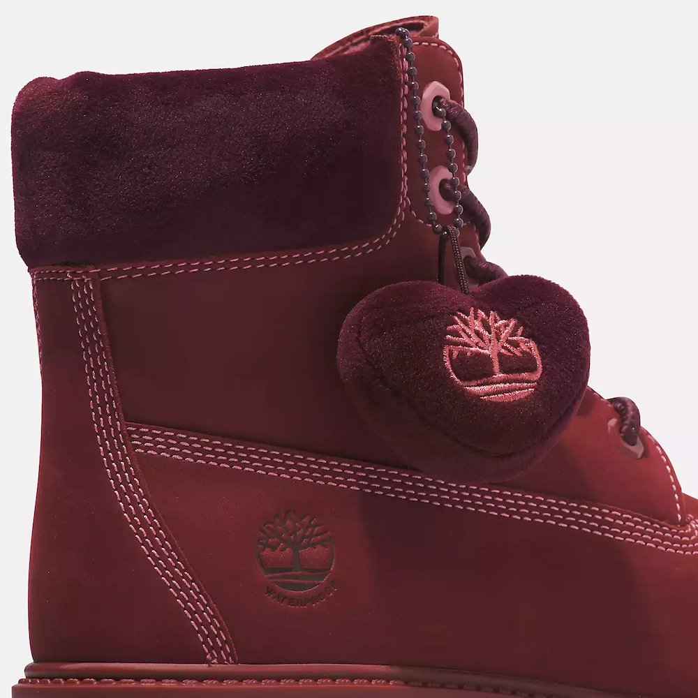 Stone Street 6 Inch Platform Waterproof Boot For Women In Dark Red Timberland South Africa