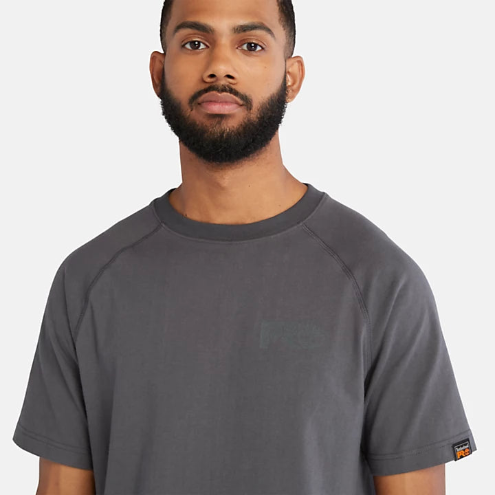 Timberland PRO® Core Reflective Logo T-Shirt For Men In Dark Grey