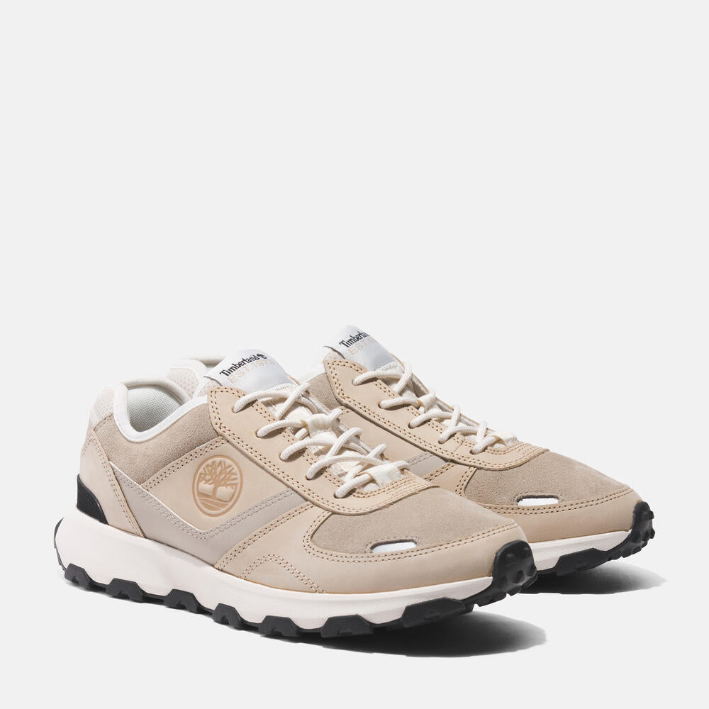 TIMBERLAND WINSOR PARK LOW LACE-UP SNEAKER FOR MEN IN LIGHT BEIGE