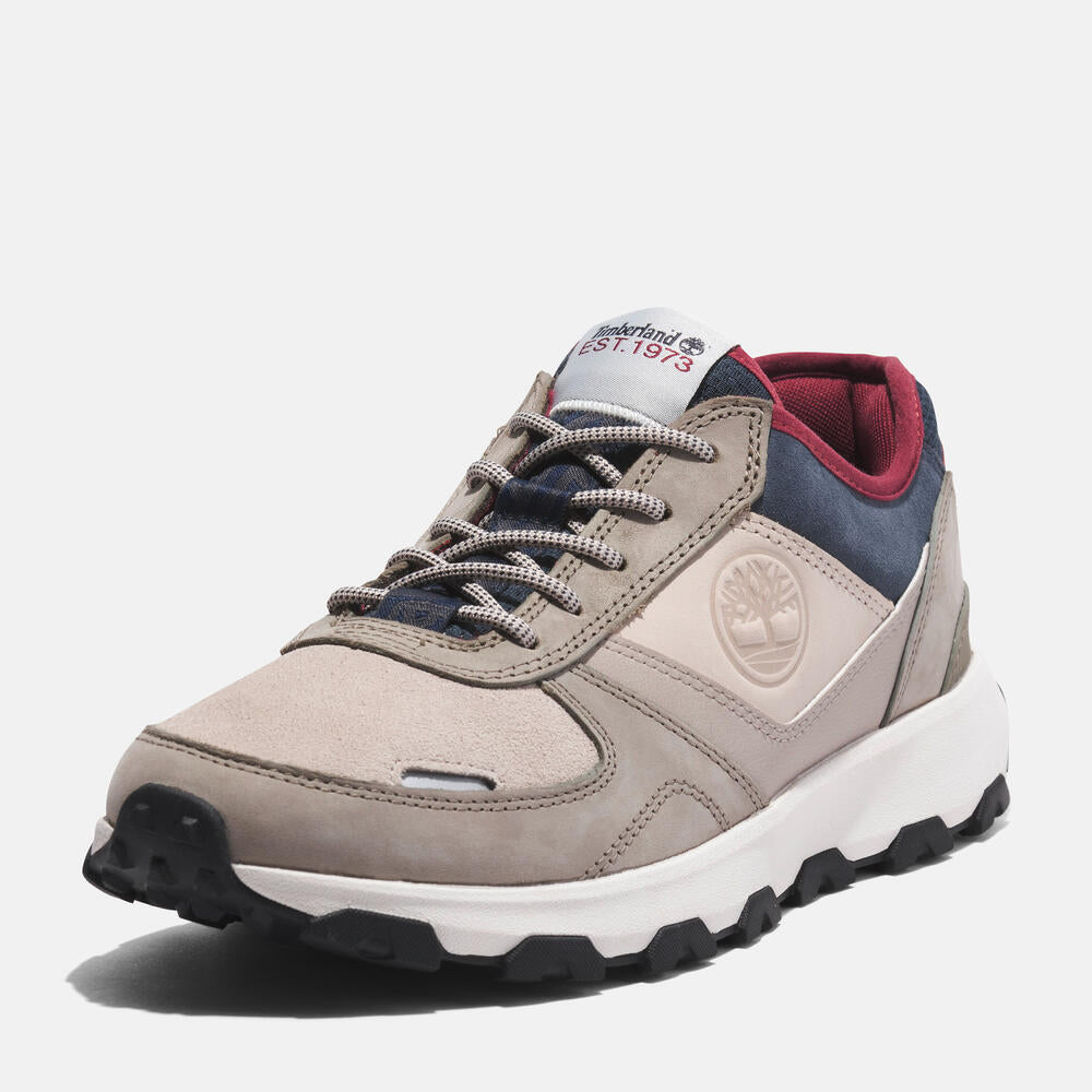 Winsor Park Low Lace-Up Sneaker For Men In Light Taupe – Timberland ...