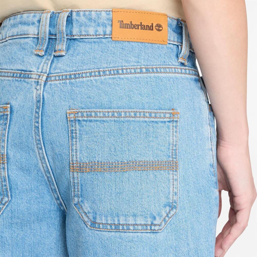 Denim Straight Pants For Women