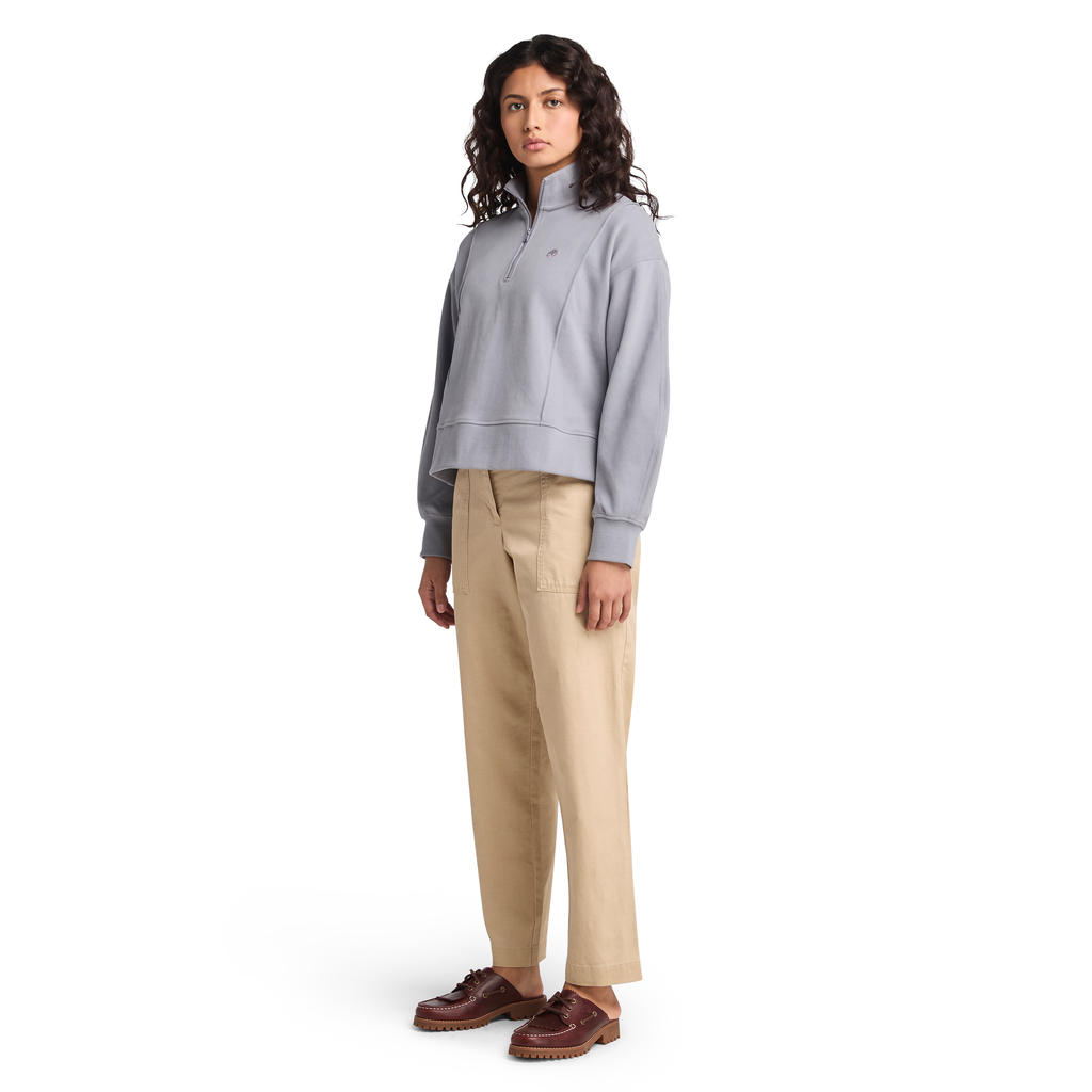 Linen Utility Fatigue Pants for Women
