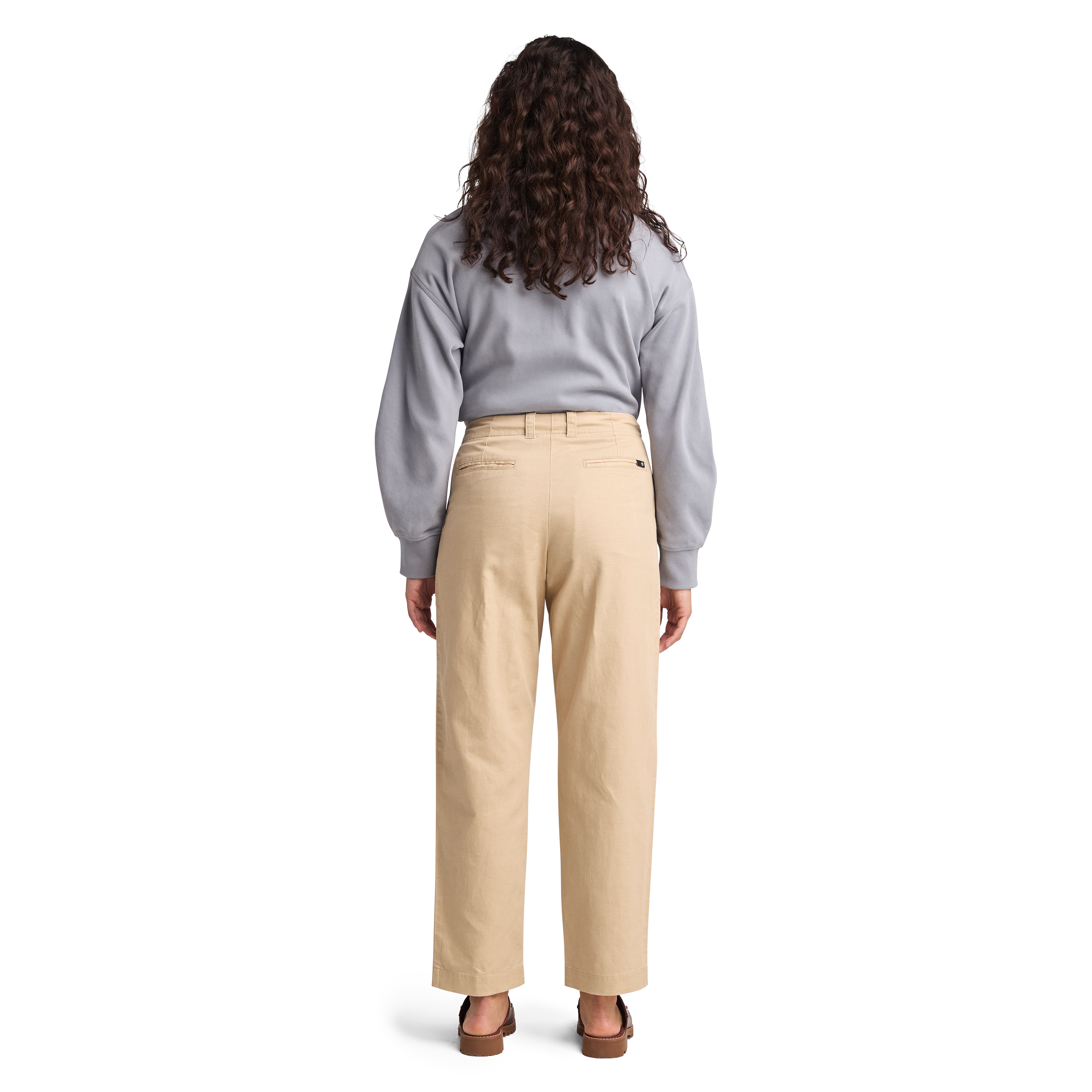 Linen Utility Fatigue Pants for Women