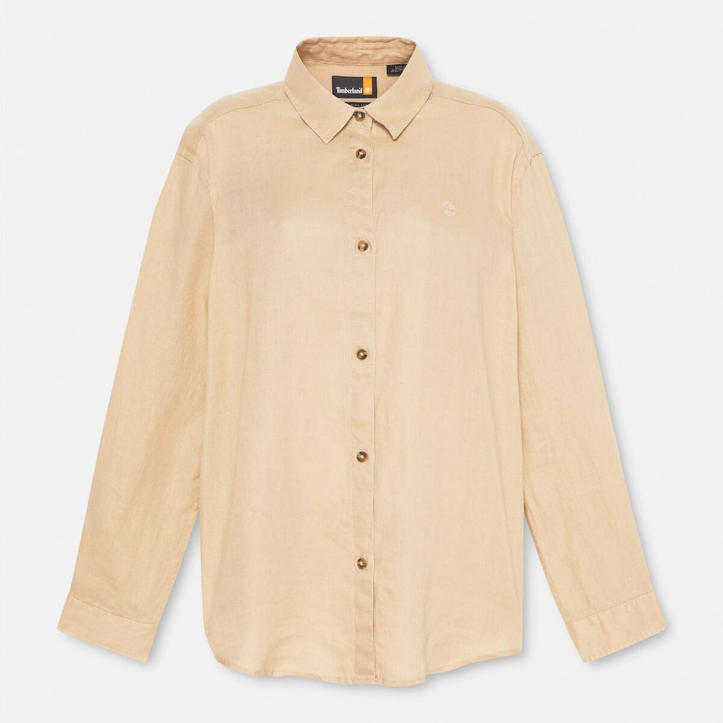 Long Sleeve Linen Shirt for Women