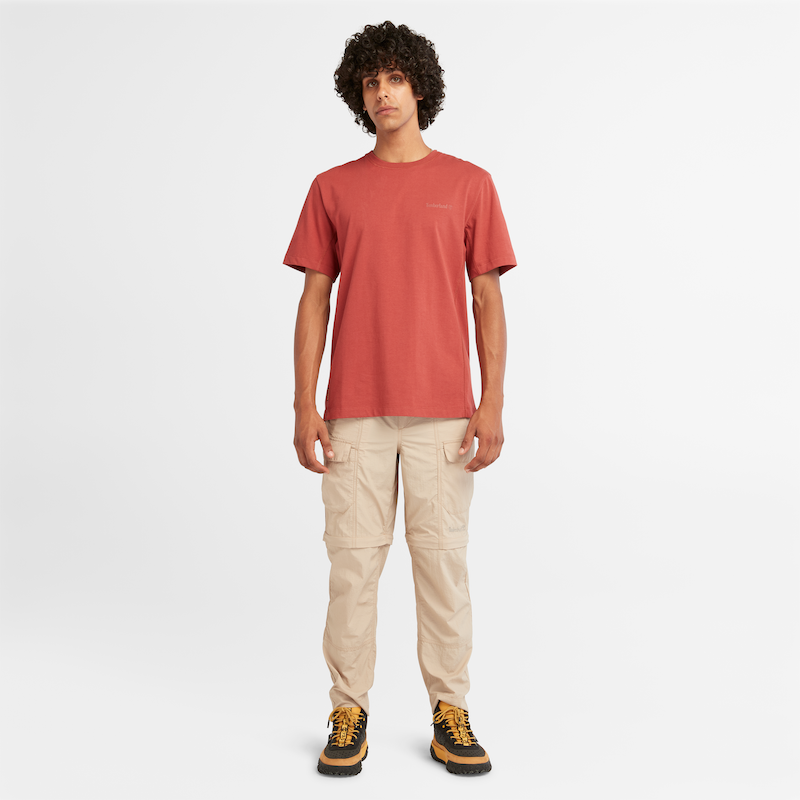 TIMBERLAND TIMBERCHILL T-SHIRT FOR MEN IN RUST