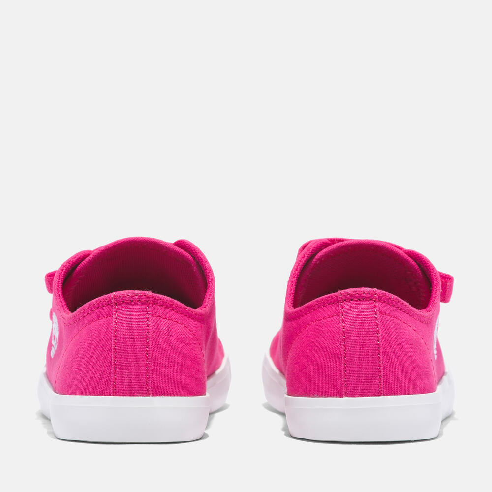 TIMBERLAND NEWPORT BAY HOOK & LOOP SNEAKER FOR TODDLER IN BRIGHT PINK