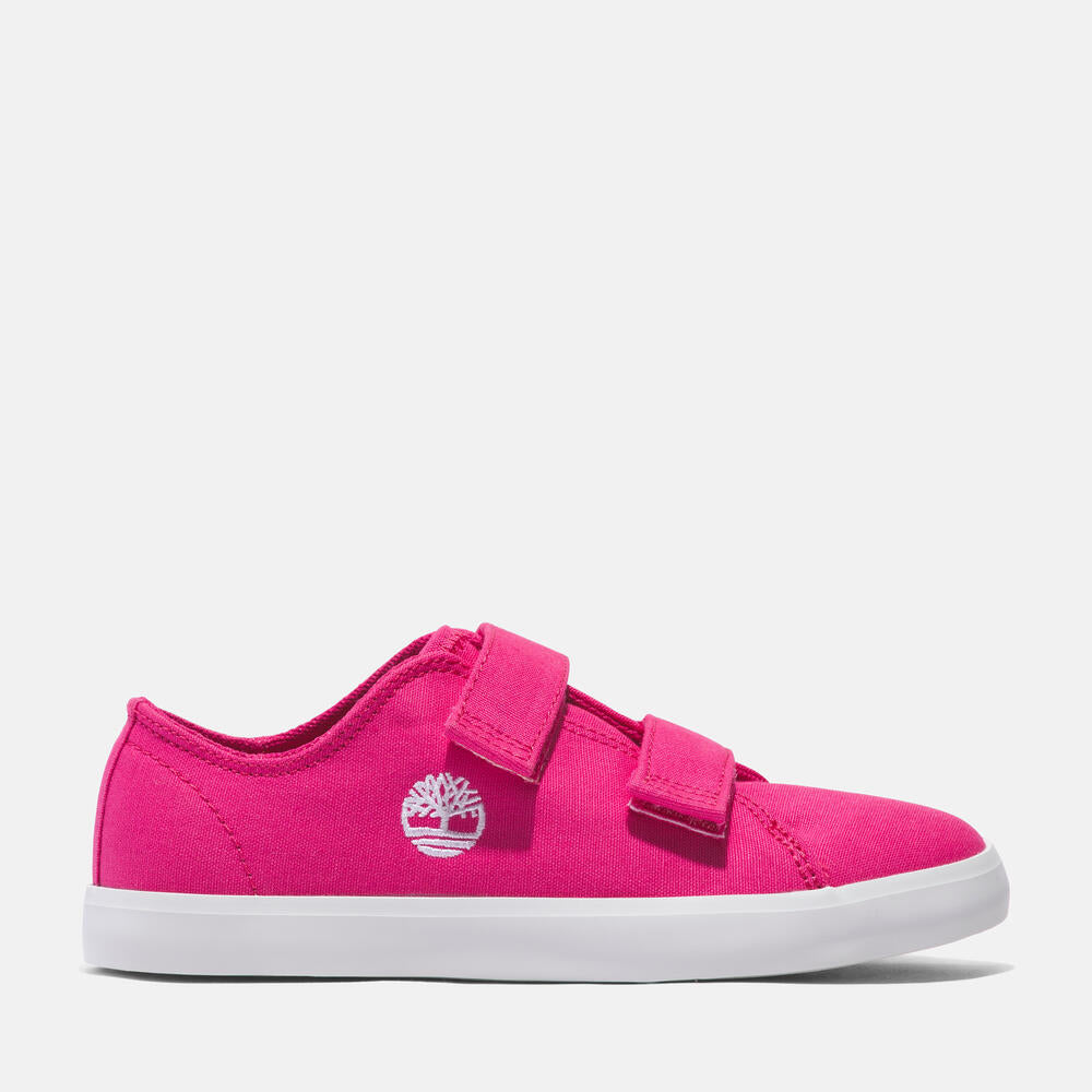 TIMBERLAND NEWPORT BAY HOOK & LOOP SNEAKER FOR TODDLER IN BRIGHT PINK