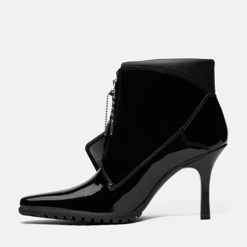 TIMBERLAND X VENEDA CARTER HEELED ZIP BOOT FOR WOMEN IN BLACK