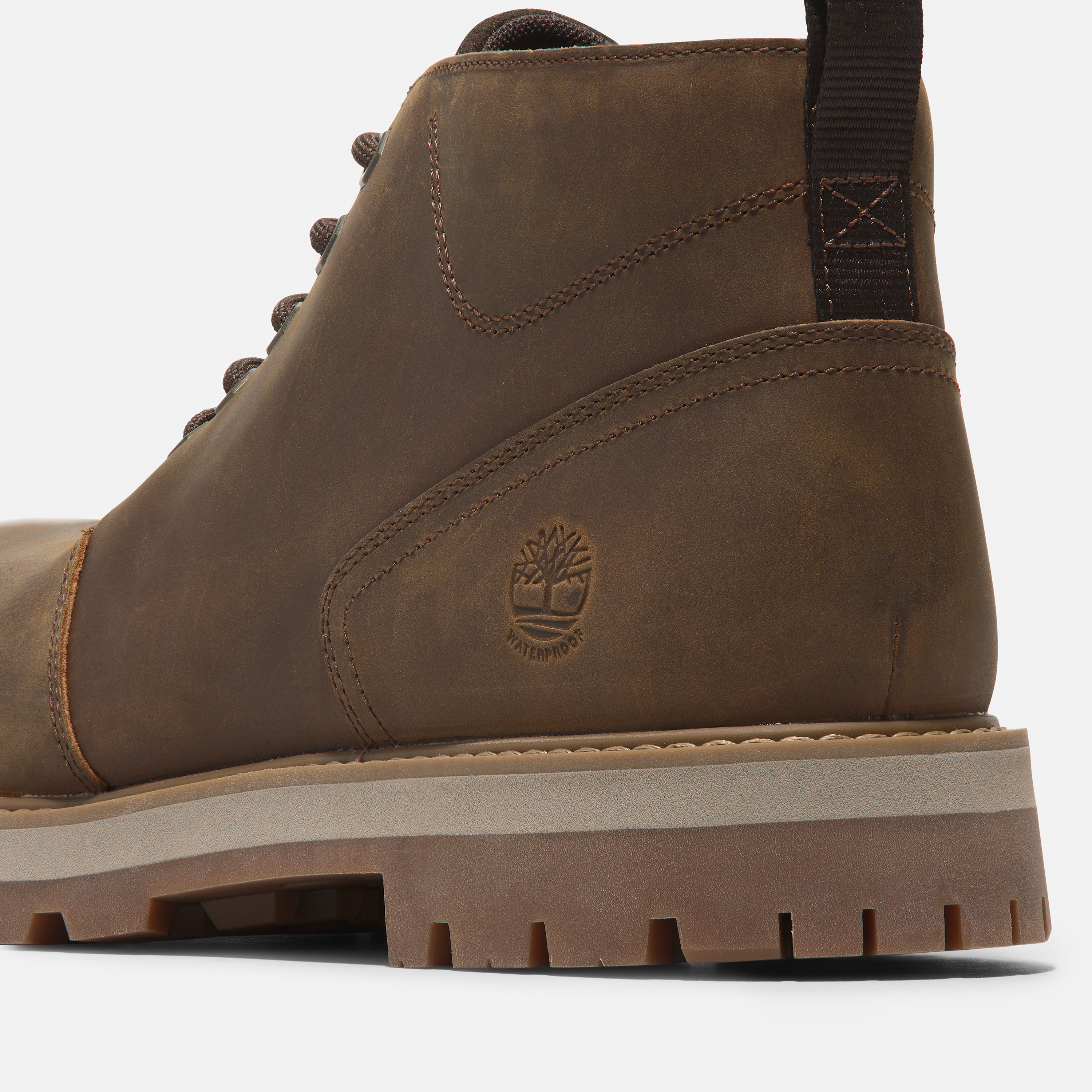 Britton Road Mid Lace-Up Waterproof Chukka Boot For Men