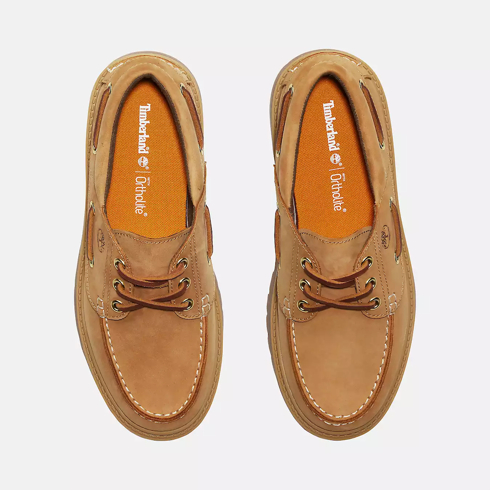 TIMBERLAND TIMBERLAND STONE STREET BOAT SHOE FOR WOMEN IN WHEAT