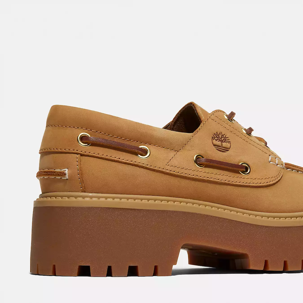 TIMBERLAND TIMBERLAND STONE STREET BOAT SHOE FOR WOMEN IN WHEAT