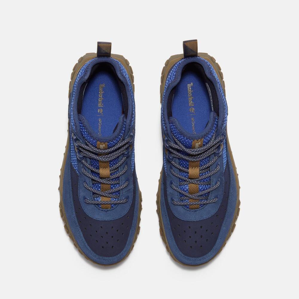 Greenstride Motion 6 Mid Lace Up Sneaker For Junior