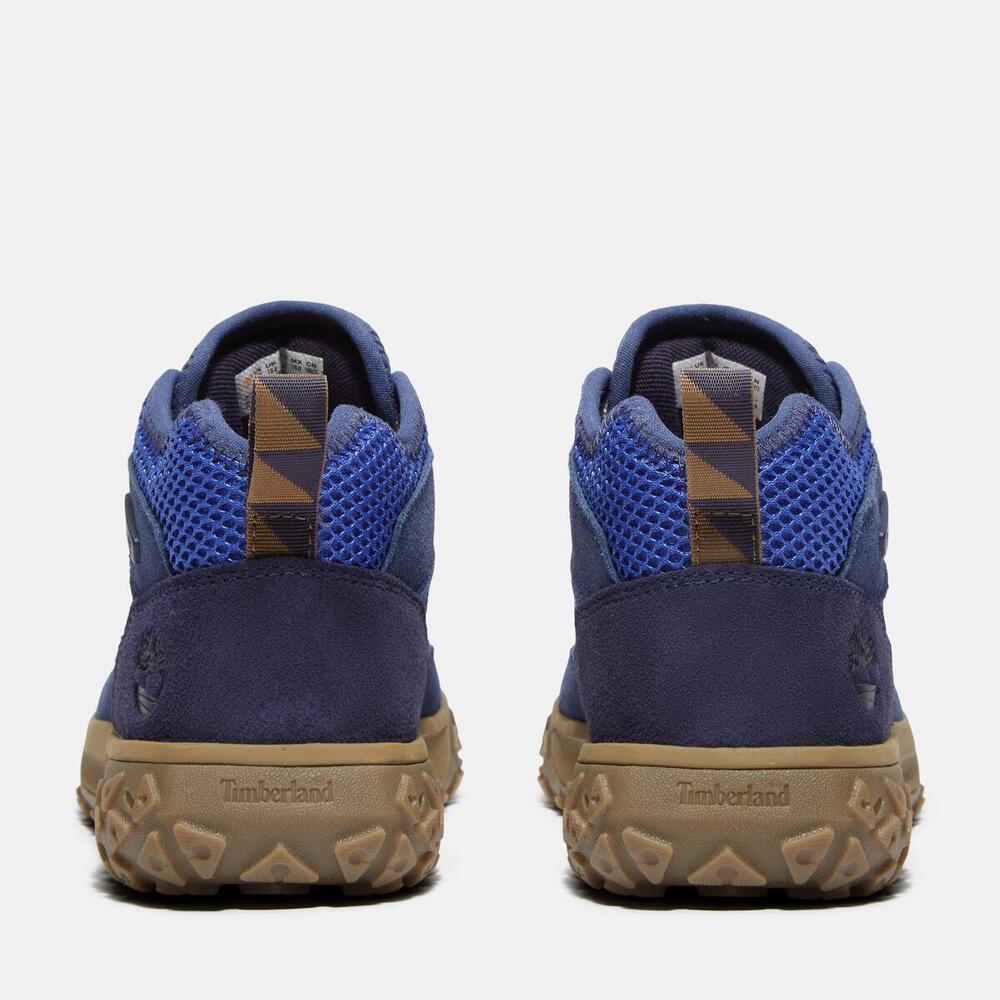 Greenstride Motion 6 Mid Lace Up Sneaker For Junior